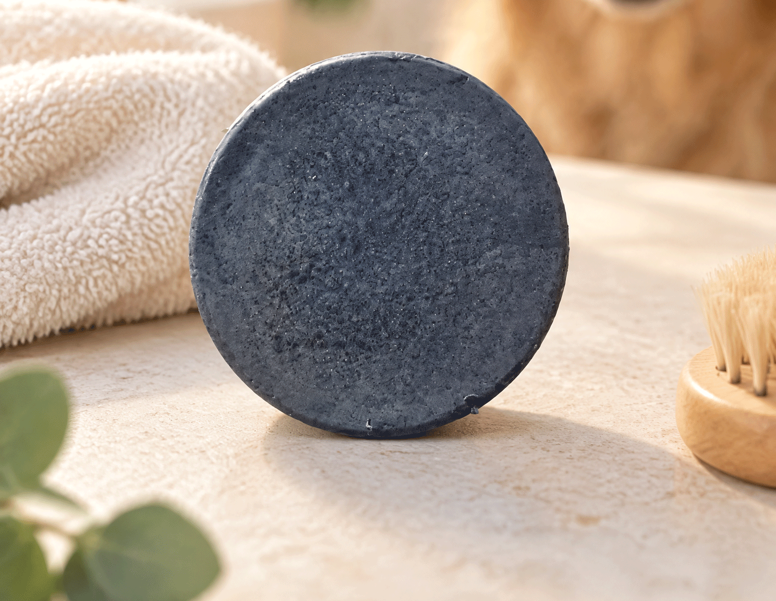 Grey soap bar
